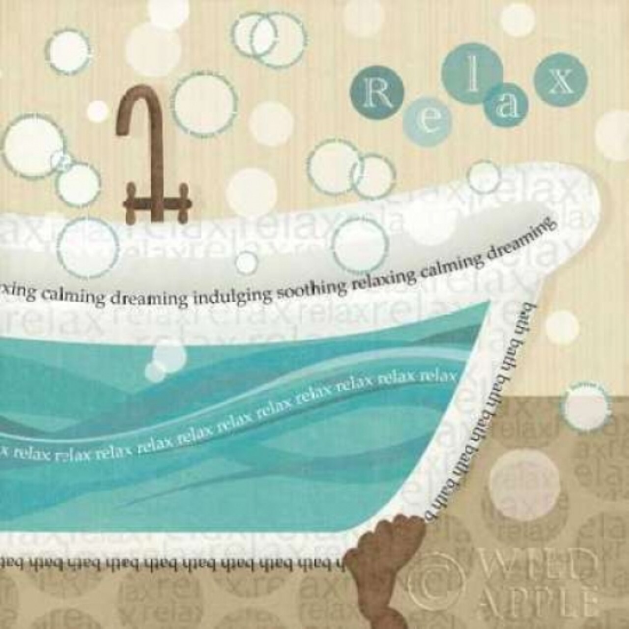 Dancing Bubbles II Poster Print by Veronique Charron - Item # VARPDX8378